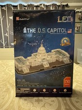 CubicFun 3D LED 150 elementów Puzzle The US Capitol - stalówka