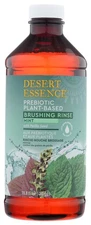 Desert Essence Prebiotic Plant Based Brushing Rinse Mint 15.8Oz Vegan Alcohol...