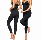 Tourmaline Leggings Womens Elastic Slimming Pants S/M L/XL Black Everyday
