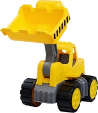 BIG  54847 Power Worker &ndash; Classic Radlader (21cm) mit Reifen aus Softmaterial -