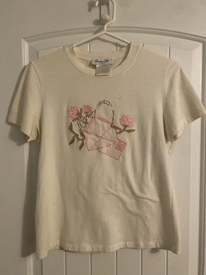 Pre Owned Vintage Christian Dior Women s Shirt, Off White, Size 14