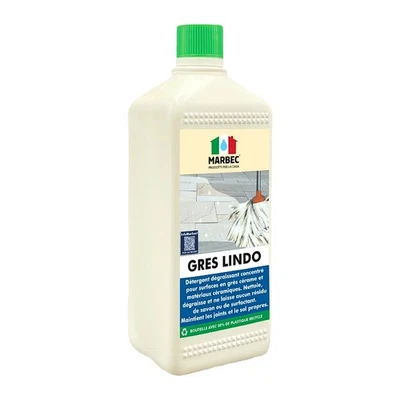 Nettoyant pour sols en grès cérame mat élimine les traces de calcaire GRES LINDO - Photo 1/4
