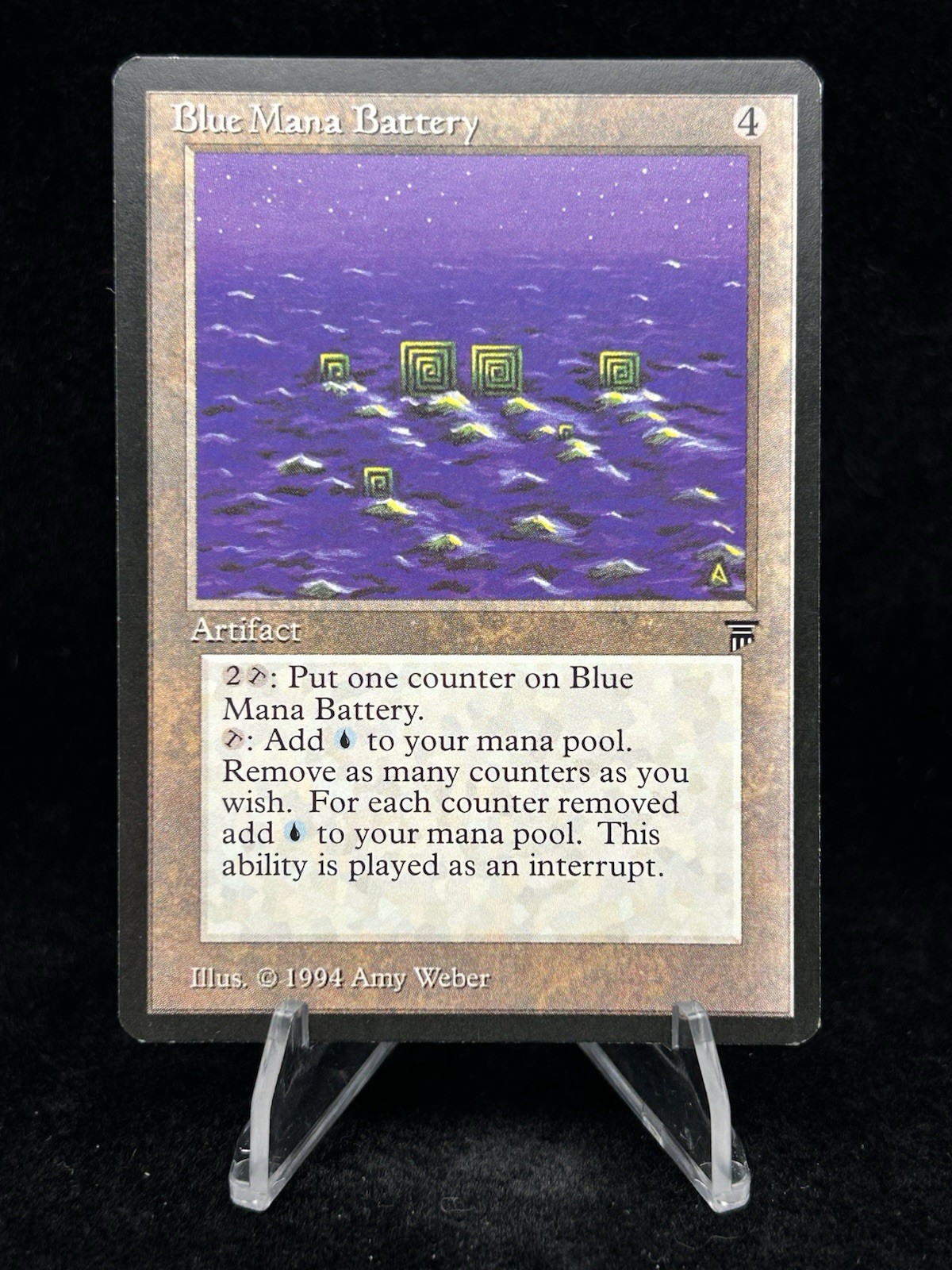 BLUE MANA BATTERY Legends 1994 Magic The Gathering MTG TCG Uncommon