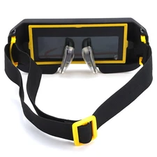 1*Solar Powered Auto Darkening Welding Mask Helmet Eyes Goggle Welder Glasses F
