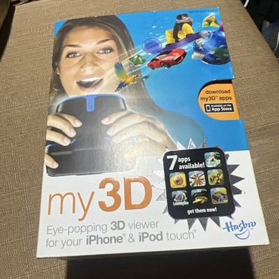 HASBRO MY 3D VIEWER FOR IPOD TOUCH AND IPHONE BRAND NEW IN ORIGINAL PACKAGING