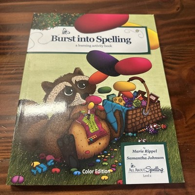 All About Spelling Level 2, Burst into Spelling, Activity Book, Clean Pages.