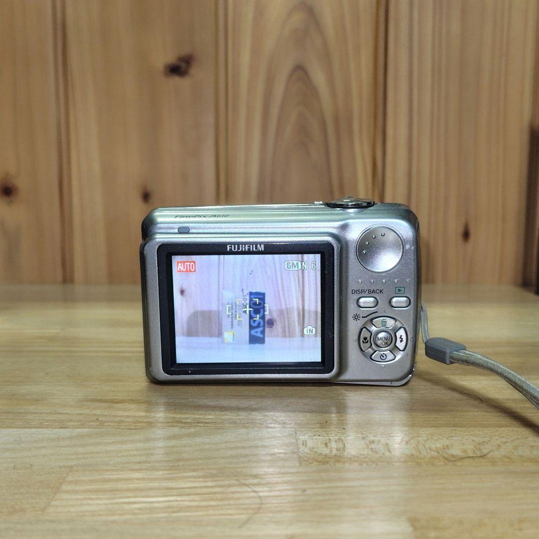 FUJIFILM FinePix A610 Old compact digital camera AA battery