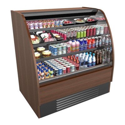 Structural Concepts HMO6353R 62'' Harmony  Self-Service Refrigerated Open Air ...