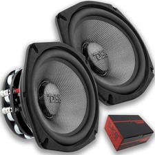 6x9" 300 Watt RMS 4-Ohm Motorcycle Marine Mid-Bass Loudspeaker Pair DS18