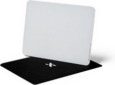 XVX Glass Mousepad, Hard Mouse Pad 290Mm 220Mm, Ultra Smooth Mouse Pad for Fast