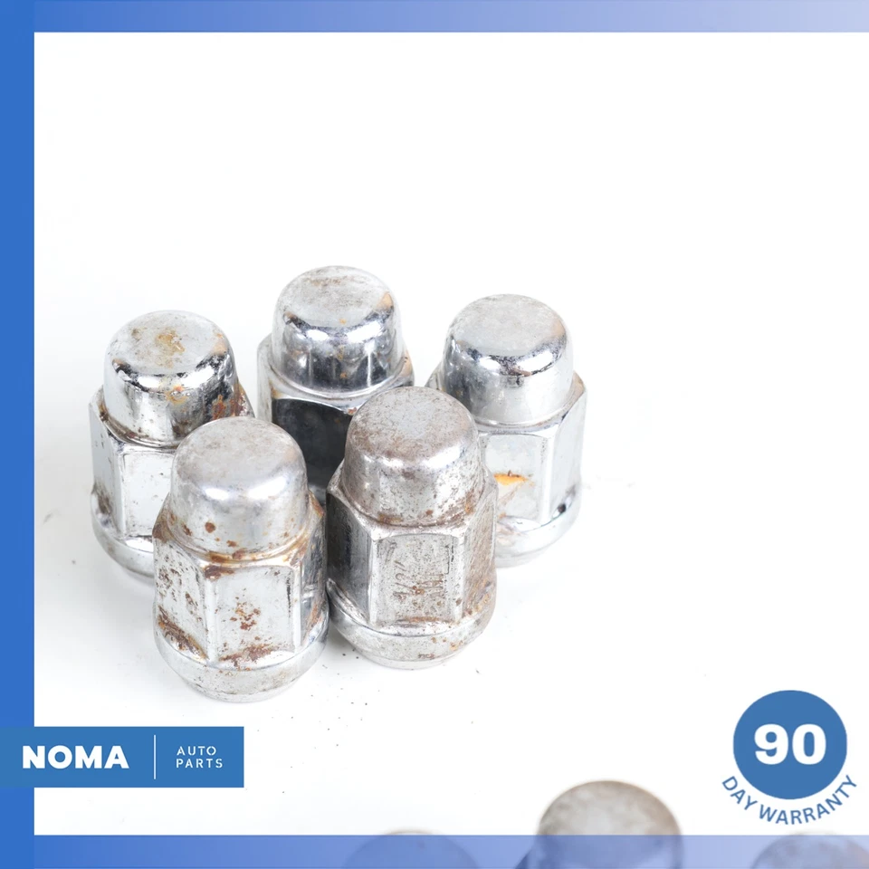 97-06 Jaguar X100 XKR XK8 Wheel Rim Bolt Lug Nut Chrome Set of 20 OEM - Image 2 of 4