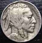 1929 Buffalo Nickel 5c US Coin Philadelphia mint