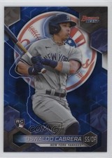 2023 Bowman's Best Blue Refractor 149/150 Oswaldo Cabrera #53 12dh