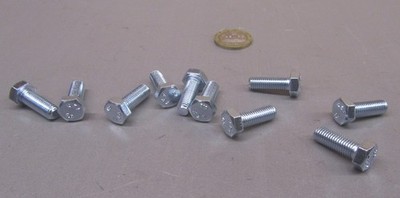 Tap Bolt, Class 8.8 Zinc Steel, FT, M7 x 1.0 x 20 mm Length, 50 Pc