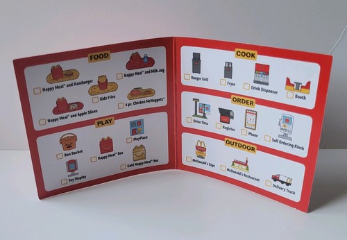 McDONALD'S 2025 Lil McDonalds #21 GOLD HAPPY MEAL BOX Miniatur Kinder Spielzeug - Bild 6 von 8