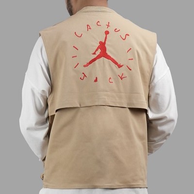 Travis Scott Cactus Jack x Jordan Utility Vest CW3169-201 Men's