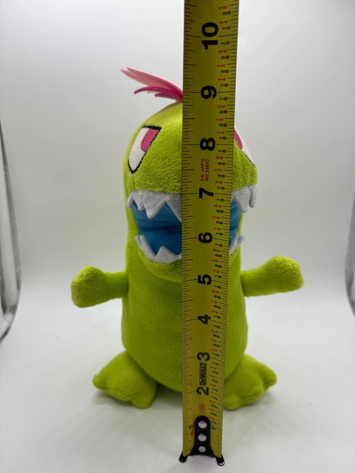 Brinquedo de pelúcia Tokidoki Kaiju Godzilla Green Monster Reptar Kawaii manga 10” - Imagem 2 de 4
