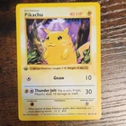 Wizards of the Coast Pikachu 1st Edition Base Set Shadowless 58/102 40 HP