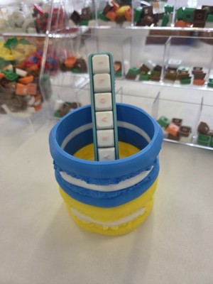Macaron Containers 3D For Students/Office