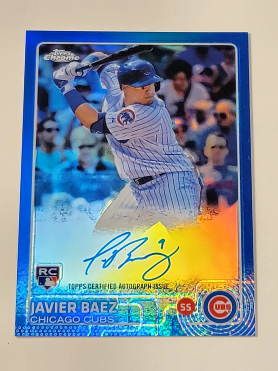 Javier Baez Autographed Baseball Cards for sale | eBay
