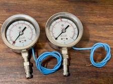 2 New Gtr Controls Vacuumpressure Gauge Type 201 30-0-30m-1-0 14 Male Vcr 2 New Gtr Controls Vacuumpressure Gauge Type 201 30-0-30m-1-0 14 Male Vcr