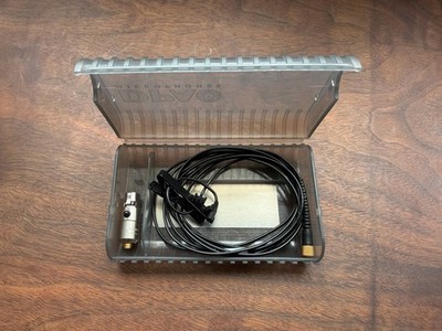 DPA 6060-OC-U-B00 6060 Omnidirectional Subminiature Microphone, TA4F Black