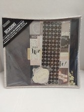 American Crafts Colorbok 12" X 12" Album Occasions Scrapbook Box Kit