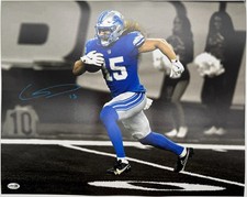 Grant Stuard Autographed 16x20 Detroit Lions Photo JSA CoA