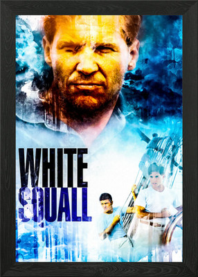 White Squall gerahmtes Wandbild Poster Leinwanddruck Bild
