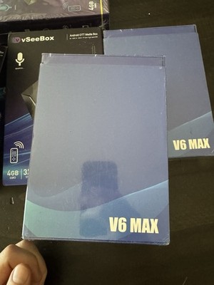 Brand New vSeeBox Vsee V6 MAX Android TV Box FAST SHIPPING