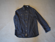 H&M Men's Regular Fit Button Up Denim Shirt size M