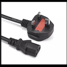 Pc Or Kettle Lead 1.8 M Power Cable Cord PC Monitor