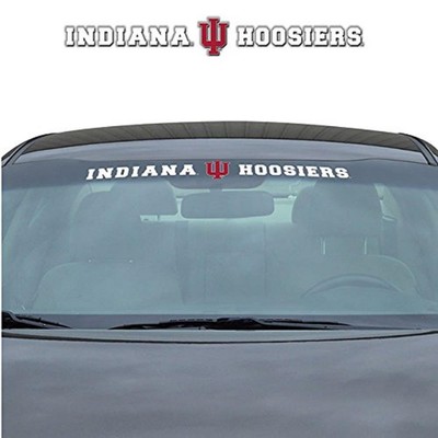 Indiana Hoosiers Auto Windshield Decal [NEW] NCAA Car Wind Shield ...