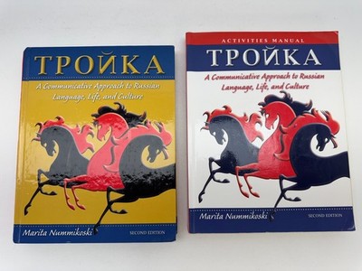 Troika Russian Language Marita Nummikoski Wiley Textbook & Manual Lot