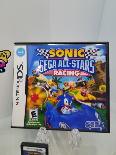 Sonic & SEGA All-Stars Racing (Nintendo DS, 2009) con estuche Hedgehog Kart ¡Probado! - Imagen 2 de 5
