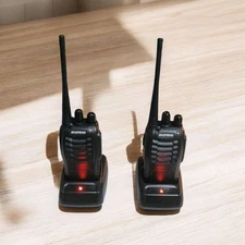 2 X BAOFENG BF-888S UHF 400-470 MHz 5W CTCSS Two-way Walkie-Talkie Radio New