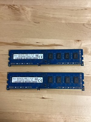 SK Hynix RAM 16GB (8GB x 2) PC3-12800U
