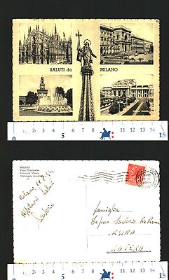 MILANO (MI) - Grüße Von Der Stadt Mit Ansichten - 50810