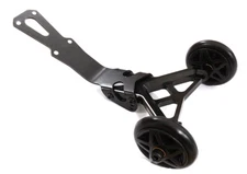 Black Billet Machined Wheelie Bar for Traxxas Rustler 4X4 1/10 Scale