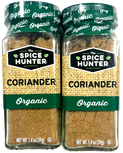 SPICE HUNTER - CORIANDER Organic - 1.4oz - EX 03/25 - LOT of 2 - Picture 2 of 4