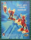 Rare Digimon Advertisement D-3 Device Armor Digivolving Figures Bandai