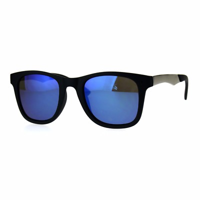 Unisex Fashion Sunglasses Classic Square Frame Metal Temple  display picture 2