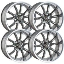 Set-4 Ridler 650 18x8 5x4.75 0mm Grey Polished Wheels Rims 18 Inch Set-4 Ridler 650 18x8 5x4.75 0mm Grey Polished Wheels Rims 18 Inch