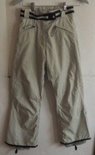 ROSSIGNOL Light Beige Snow Ski Pants - Kids 12 - Nice Quality