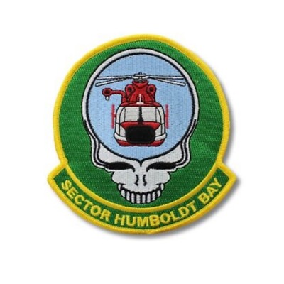 4'' USCGC COAST GUARD SECTOR HUMBOLDT BAY HOOK & LOOP PATCH