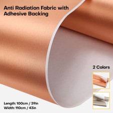 RFID/EMI/RF Conductive Fabric with Adhesive Shield Blocking Radiation Protection
