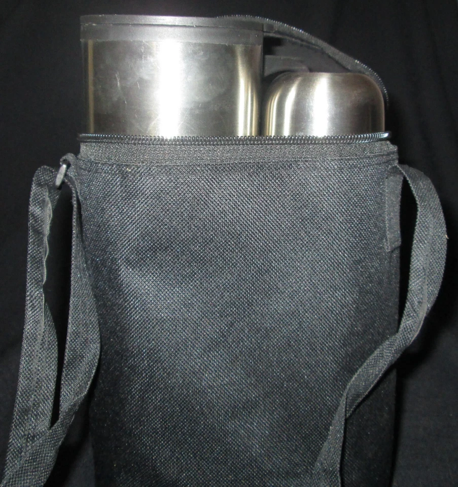 Juego de viaje de acero inoxidable digno Foto 2 de 4