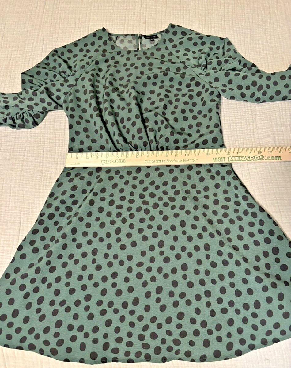 green emerald velvet dress Polkadot green linen swing dress 1950s inspired  heartmycloset