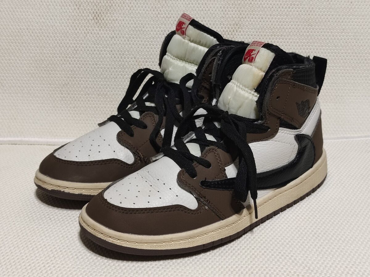 Size 5Y Nike Air Jordan 1 Retro High OG Travis Scott Sail Size 5Y Nike Air Jordan 1 Retro High OG Travis Scott Sail
