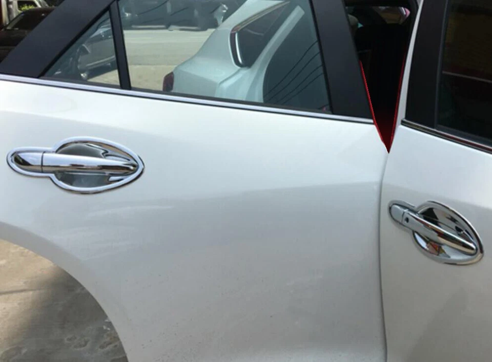 Manijas de puerta exteriores laterales de coche tazón cubierta embellecedor para Mazda CX-3 2016-2021 Foto 3 de 4